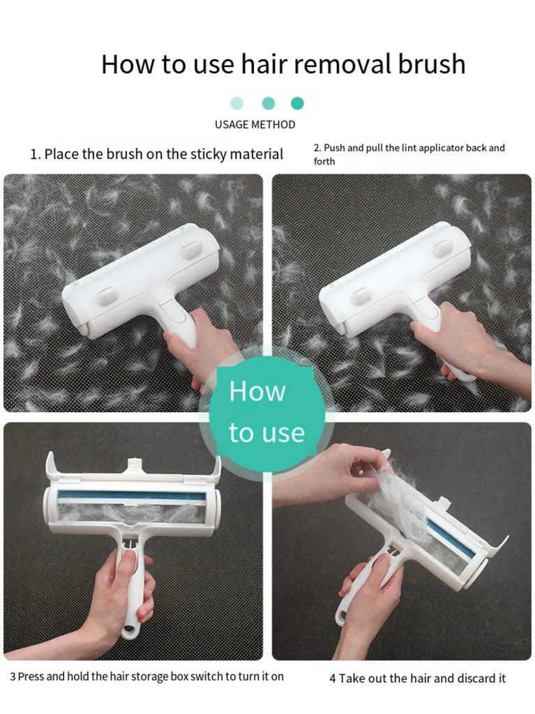 Snout Trendy™ Pet Hair Remover Roller – Fast & Easy Cleanup!